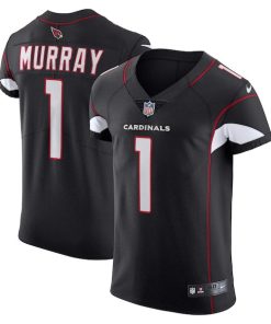 Alternative view of Kyler Murray Arizona Cardinals Nike Alternate Vapor Elite Jersey - Black/Cardinal