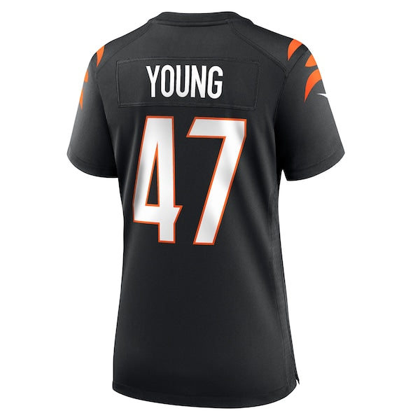Craig Young Cincinnati Bengals Nike Women's Team Game Jersey - Black - Image 3