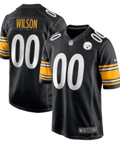 Payton Wilson Pittsburgh Steelers Nike 2024 NFL Draft Game Jersey - Black