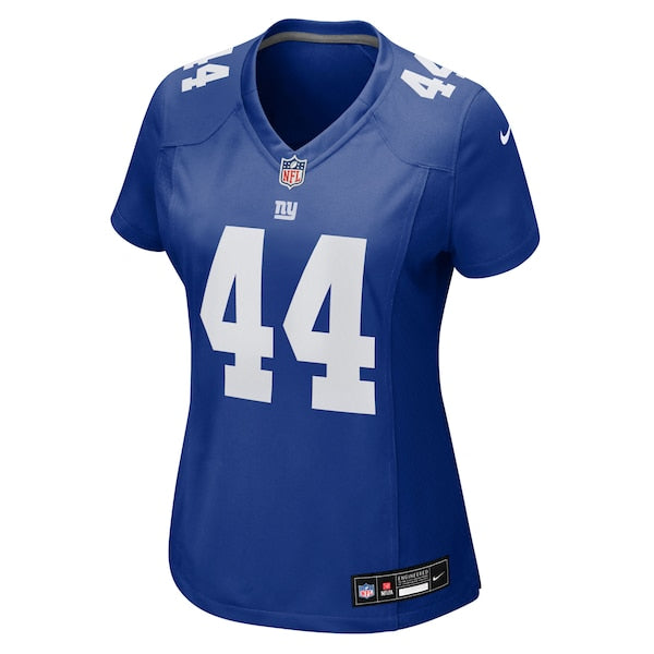 Cam Skattebo New York Giants Nike Women's Team Game Player Jersey - Royal - Image 3
