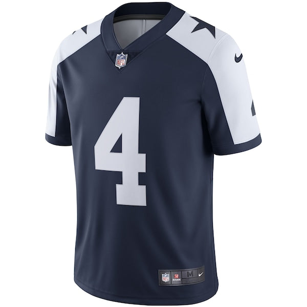 Dak Prescott Dallas Cowboys Nike Alternate Vapor Limited Jersey - Navy/White - Image 3