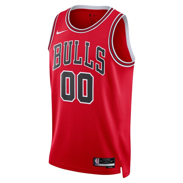 Chicago Bulls Nike Unisex Swingman Custom Jersey Red - Icon Edition - Image 2