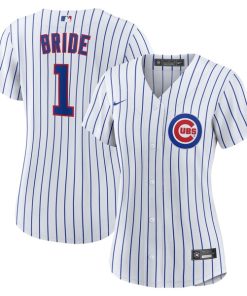 Chicago Cubs Nike Women's #1 Bride Home Replica Jersey - White