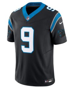 Alternative view of Bryce Young Carolina Panthers Nike Vapor F.U.S.E. Limited Jersey - Black