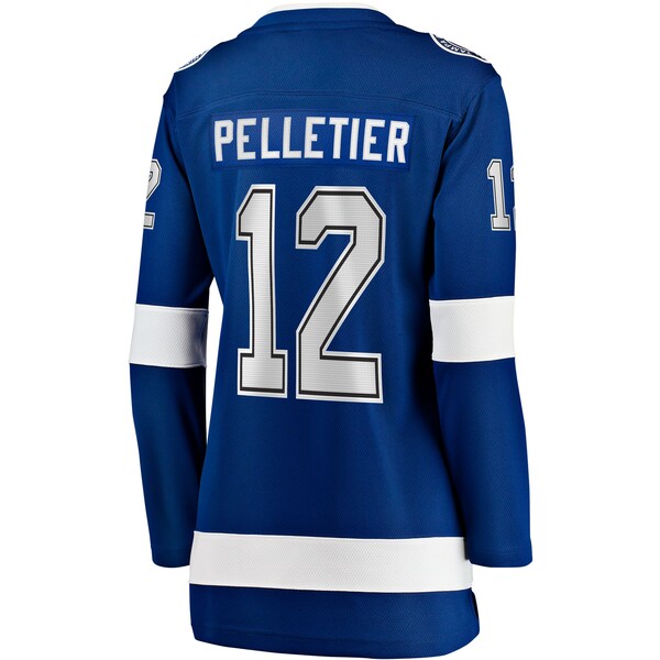 Jakob Pelletier Tampa Bay Lightning Women's Home Breakaway Jersey - Blue - Image 6