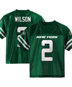 Toddler Zach Wilson Green New York Jets Team Player Jersey