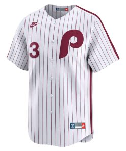 Alternative view of Bryce Harper Philadelphia Phillies Nike  Cooperstown Collection Limited Jersey - White