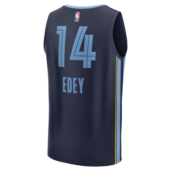 Zach Edey Memphis Grizzlies Youth 2024 NBA Draft Fast Break Player Jersey - Icon Edition - Navy - Image 3