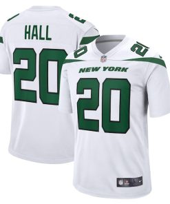 Breece Hall New York Jets Nike Away Game Player Jersey - White