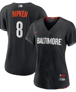 Cal Ripken?Baltimore Orioles Nike Women's 2023 City Connect Replica Player Jersey - Black