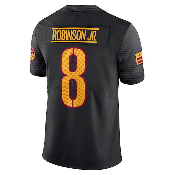 Brian Robinson Jr. Washington Commanders Nike Vapor Untouchable Limited Jersey - Black/Burgundy - Image 4
