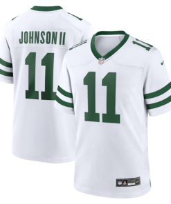 Jermaine Johnson II New York Jets Nike Alternate Game Jersey - Spotlight White/Green