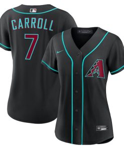 Corbin Carroll Arizona Diamondbacks Nike Women's Alternate Replica Jersey - Black