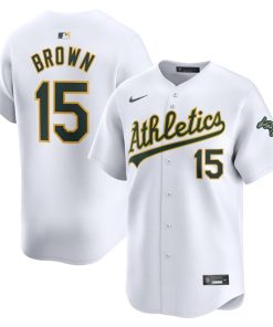 Seth Brown Oakland Athletics Nike Home Limited Player Jersey - White