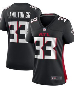 Antonio Hamilton Sr. Atlanta Falcons Nike Women's  Game Jersey -  Black