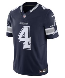 Alternative view of Dak Prescott Dallas Cowboys Nike Vapor F.U.S.E. Limited Jersey - Navy