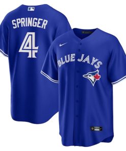 George Springer Toronto Blue Jays Nike Alternate Replica Player Jersey - Royal