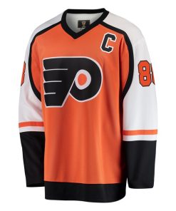 Alternative view of Eric Lindros Philadelphia Flyers  Premier Breakaway Retired Player Jersey - Orange