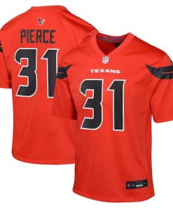 Dameon Pierce Houston Texans Nike Youth Alternate Game Jersey - Red/Navy