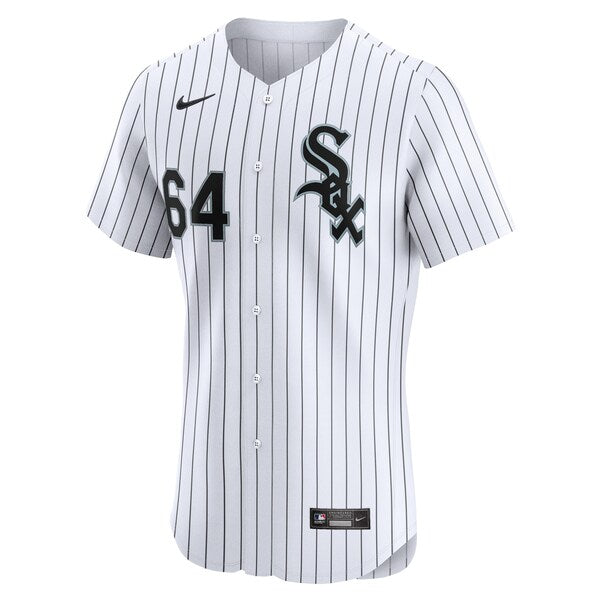 Deivi Garcia Chicago White Sox Nike Home Elite Player Jersey - White - Image 2