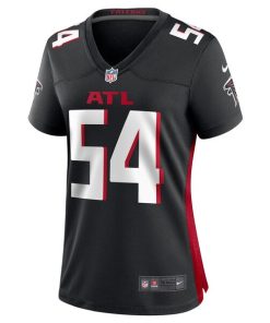 Alternative view of Justin Shaffer Atlanta Falcons Nike Women's  Game Jersey -  Black
