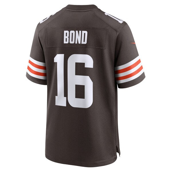 Isaiah Bond Cleveland Browns Nike Team Game Jersey - Brown - Image 2