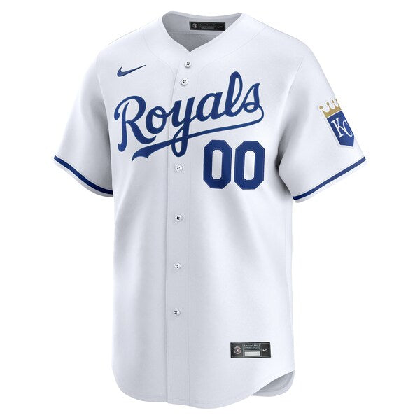 Kansas City Royals Nike Home Limited Custom Jersey - White - Image 2