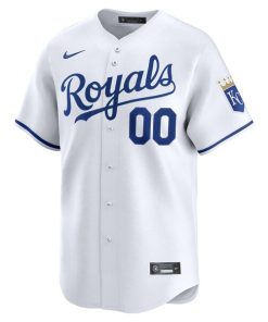 Alternative view of Kansas City Royals Nike Home Limited Pick-A-Player Retired Roster Jersey - White