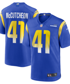 Cameron McCutcheon Los Angeles Rams Nike  Game Jersey - Royal