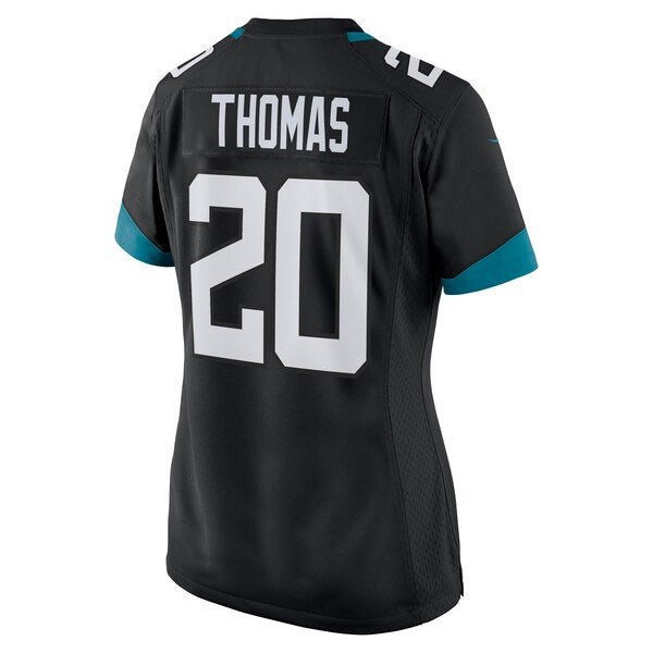 Daniel Thomas Jacksonville Jaguars Nike Women's Game Jersey - Black/Teal - Image 4