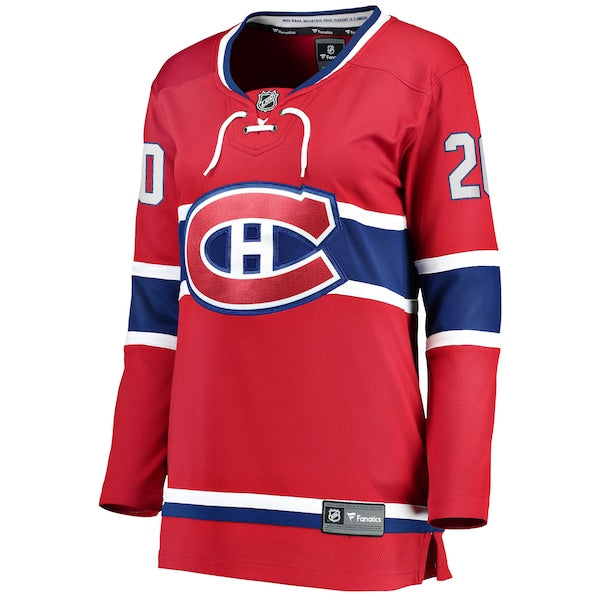 Juraj Slafkovsky Montreal Canadiens Women's Home Premier Breakaway Player Jersey - Red - Image 2