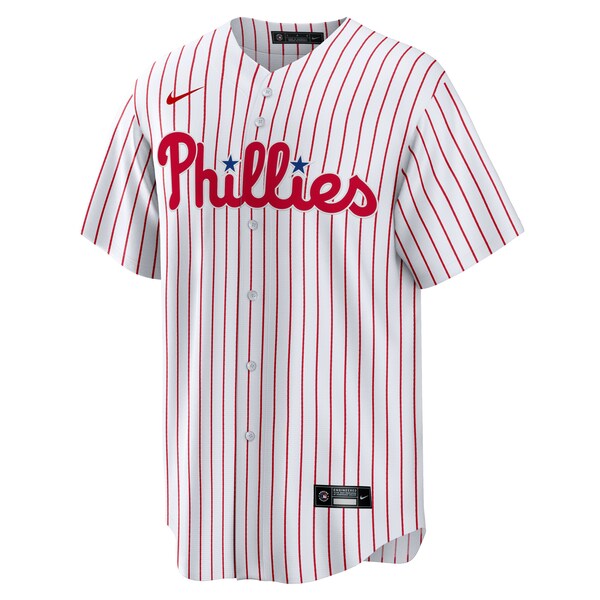 Ryan Howard Philadelphia Phillies Nike Replica Player Jersey - White - Image 2