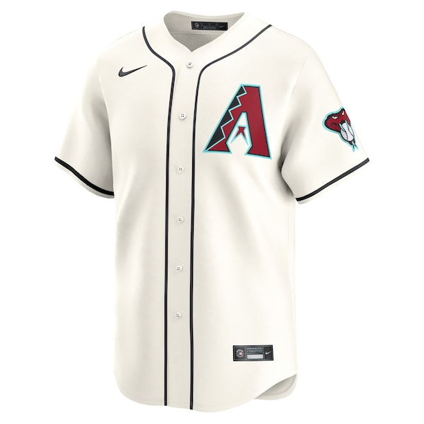 Arizona Diamondbacks Nike Youth Home Limited Jersey - White - Image 2