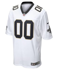 Alternative view of Spencer Rattler New Orleans Saints Nike 2024 NFL Draft Game Player Jersey - White
