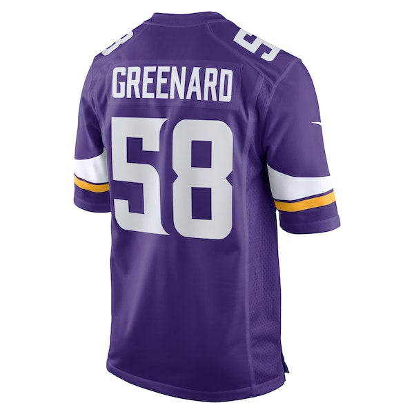 Jonathan Greenard Minnesota Vikings Nike Team Game Jersey - Purple - Image 3