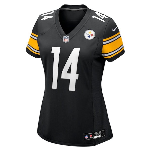 Kenneth Gainwell Pittsburgh Steelers Nike Women's Team Game Jersey - Black - Image 2