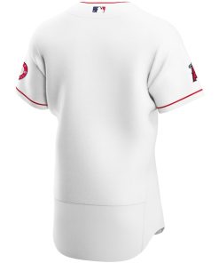 Alternative view of Los Angeles Angels Nike Home Authentic Team Jersey - White