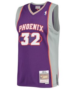 Alternative view of Jason Kidd Phoenix Suns 2001/02 Hardwood Classics Swingman Jersey - Purple
