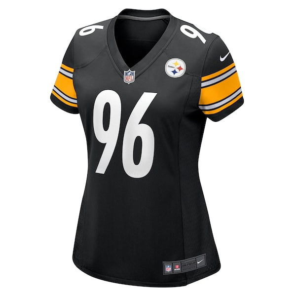 Breiden Fehoko Pittsburgh Steelers Nike Women's Game Jersey - Black - Image 2