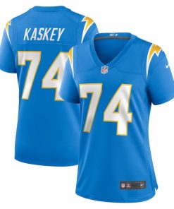Matt Kaskey Los Angeles Chargers Nike Women's Team Game Jersey - Powder Blue