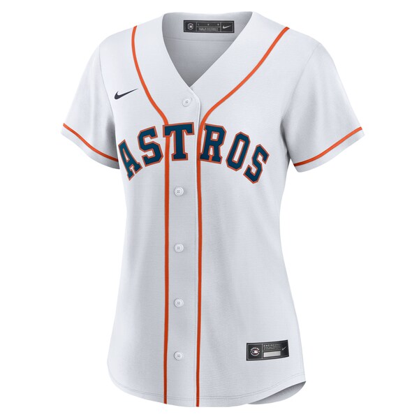 Houston Astros Nike Women's #1 Mom Home Replica Jersey - White - Image 2