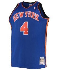 Alternative view of Nate Robinson New York Knicks 2005/06 Big & Tall Hardwood Classics Swingman Jersey - Blue