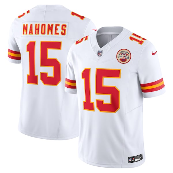 Patrick Mahomes Kansas City Chiefs Nike Vapor F.U.S.E. Limited Jersey - White/Red - Image 2