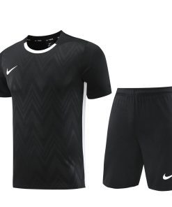 Nike Short Sleeve Training Jersey Set-ND06- Black