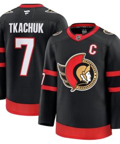 Brady Tkachuk Ottawa Senators  Home Premium Jersey - Black
