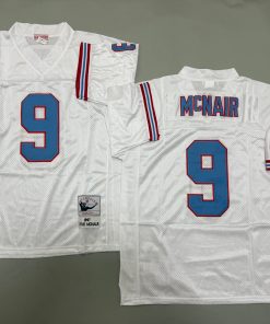 Steve McNair Houston Oilers Authentic Throwback Retired Player Jersey