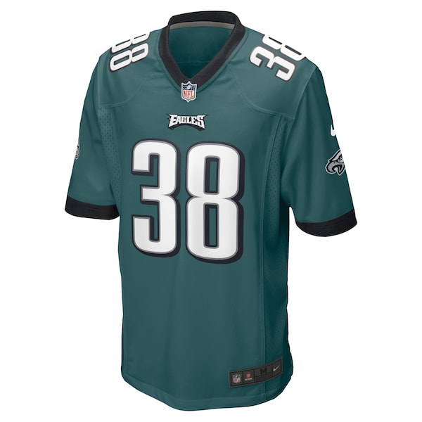 Lew Nichols III Philadelphia Eagles Nike Game Jersey - Midnight Green - Image 2