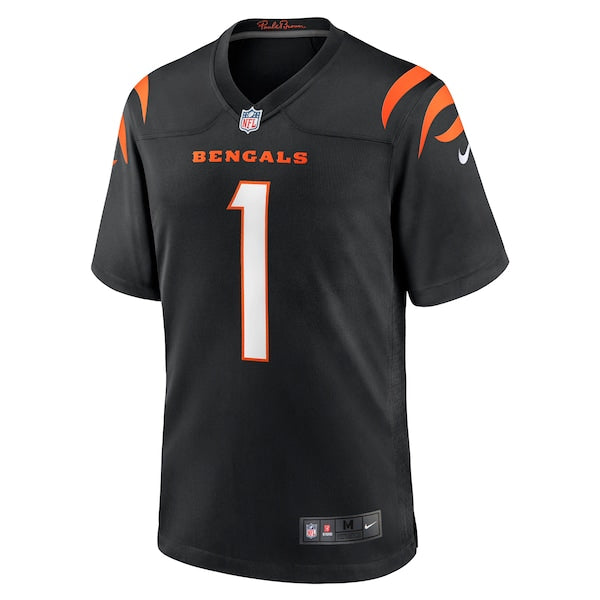 Ja'Marr Chase Cincinnati Bengals Nike Game Jersey - Black - Image 2
