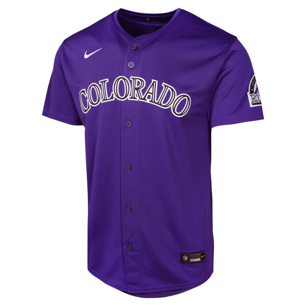 Colorado Rockies Nike Youth Alternate Limited Jersey - Purple - Image 2
