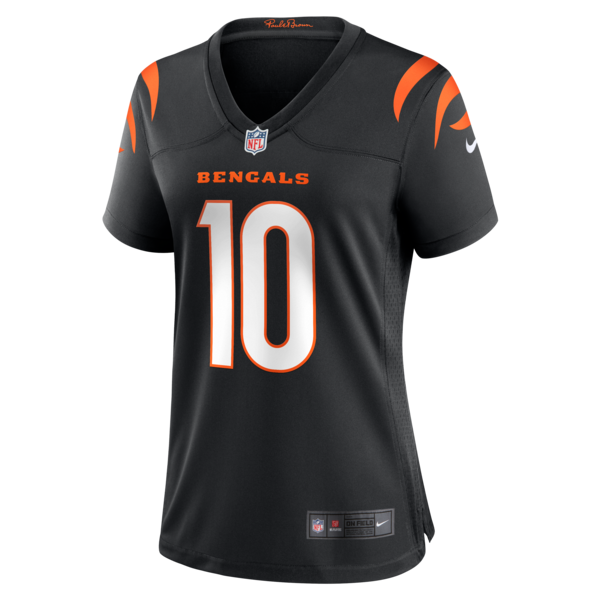 Mike White Cincinnati Bengals Nike Women's Team Game Jersey - Black - Image 2